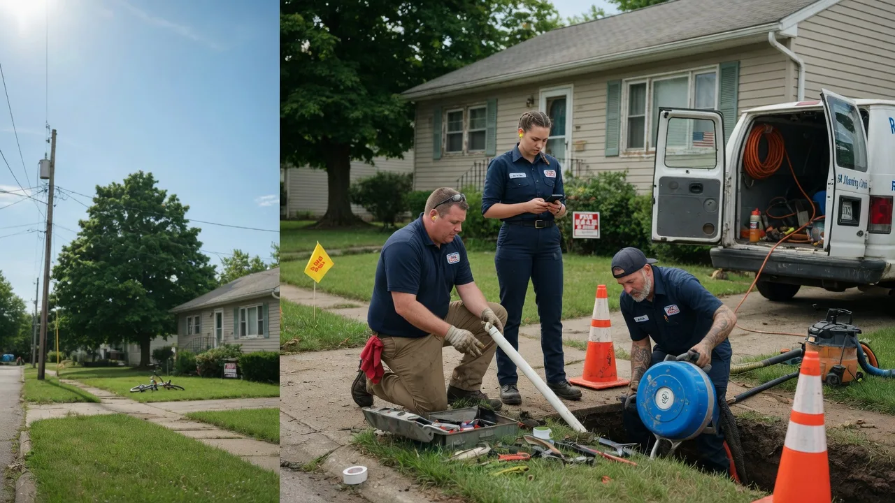 Sewer Line Repair in Little York, IL near me